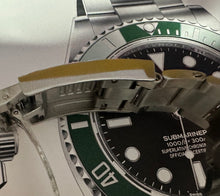 Load image into Gallery viewer, NEW dial Black ceramic seiko nh35 automatic sub - with video