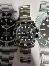 Load image into Gallery viewer, NEW dial Black ceramic seiko nh35 automatic sub - with video