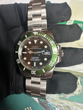 Load image into Gallery viewer, Seiko nh35 mod kermit - New dial