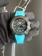 Load image into Gallery viewer, Seiko mod stealth Milgauss blue