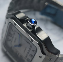 Load image into Gallery viewer, Seikosantos classic white with blue detail