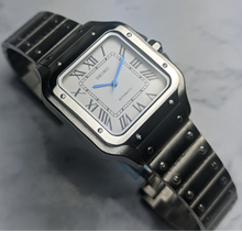 Load image into Gallery viewer, Seikosantos classic white with blue detail