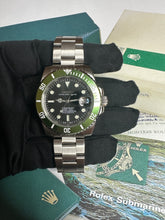 Load image into Gallery viewer, Seiko nh35 mod kermit - New dial