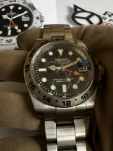 Load image into Gallery viewer, Seiko mod explorer 2 dial text (4r36 gmt movement)