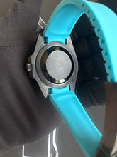 Load image into Gallery viewer, Seiko mod stealth Milgauss blue