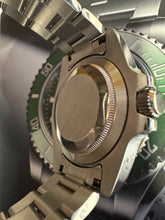 Load image into Gallery viewer, NEW dial green ceramic seiko nh35 automatic sub