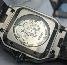 Load image into Gallery viewer, Seikosantos classic white with blue detail