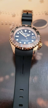 Load image into Gallery viewer, Seiko mod skx Rose everose oysterflex, custom dial 1 off build