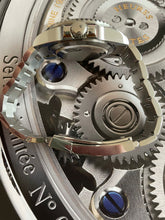 Load image into Gallery viewer, The Ceramic Black and blue bezel watch