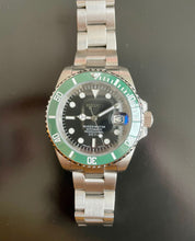 Load image into Gallery viewer, Starbucks Green modern ceramic bezel automatic watch
