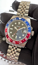 Load image into Gallery viewer, Your name on the dial, your engraving on the crown and case back