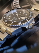 Load image into Gallery viewer, Black ceramic seiko nh35 automatic movement classic watch