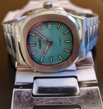 Load image into Gallery viewer, Seiko mod watch nautilus tiffany dial
