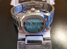 Load image into Gallery viewer, Seiko mod watch nautilus tiffany dial
