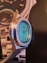 Load image into Gallery viewer, Seiko mod watch nautilus tiffany dial