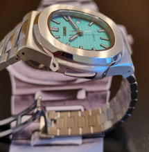 Load image into Gallery viewer, Seiko mod watch nautilus tiffany dial