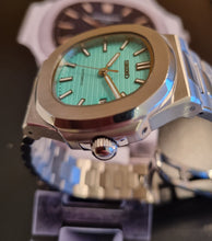 Load image into Gallery viewer, Seiko mod watch nautilus tiffany dial