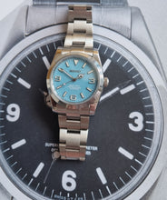 Load image into Gallery viewer, 36mm Explorer tiffany blue dial
