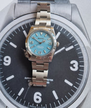 Load image into Gallery viewer, 36mm Explorer tiffany blue dial