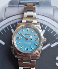 Load image into Gallery viewer, 36mm Explorer tiffany blue dial