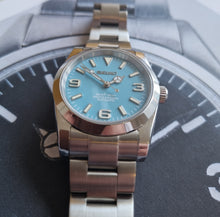 Load image into Gallery viewer, 36mm Explorer tiffany blue dial
