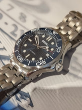 Load image into Gallery viewer, BLUE ceramic seiko seamaster mod
