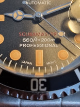 Load image into Gallery viewer, Single red vintage style watch build