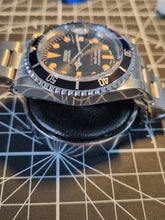 Load image into Gallery viewer, Single red vintage style watch build