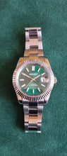 Load image into Gallery viewer, Datejust sunburst green