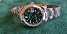 Load image into Gallery viewer, Datejust sunburst green