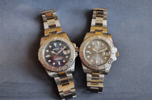 Load image into Gallery viewer, Seiko mod steel yacthmaster blue build