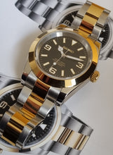 Load image into Gallery viewer, Seiko nh35 two tone explorer mod