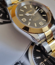 Load image into Gallery viewer, Seiko nh35 two tone explorer mod