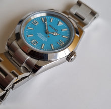 Load image into Gallery viewer, Seiko nh35 40mm Explorer tiffany blue dial