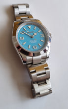 Load image into Gallery viewer, Seiko nh35 40mm Explorer tiffany blue dial