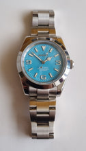 Load image into Gallery viewer, Seiko nh35 40mm Explorer tiffany blue dial