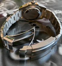 Load image into Gallery viewer, Blue and red bezel custom built watch