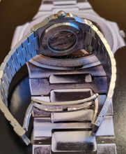 Load image into Gallery viewer, Seiko mod watch nautilus white dial