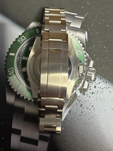 Load image into Gallery viewer, NEW dial green ceramic seiko nh35 automatic sub
