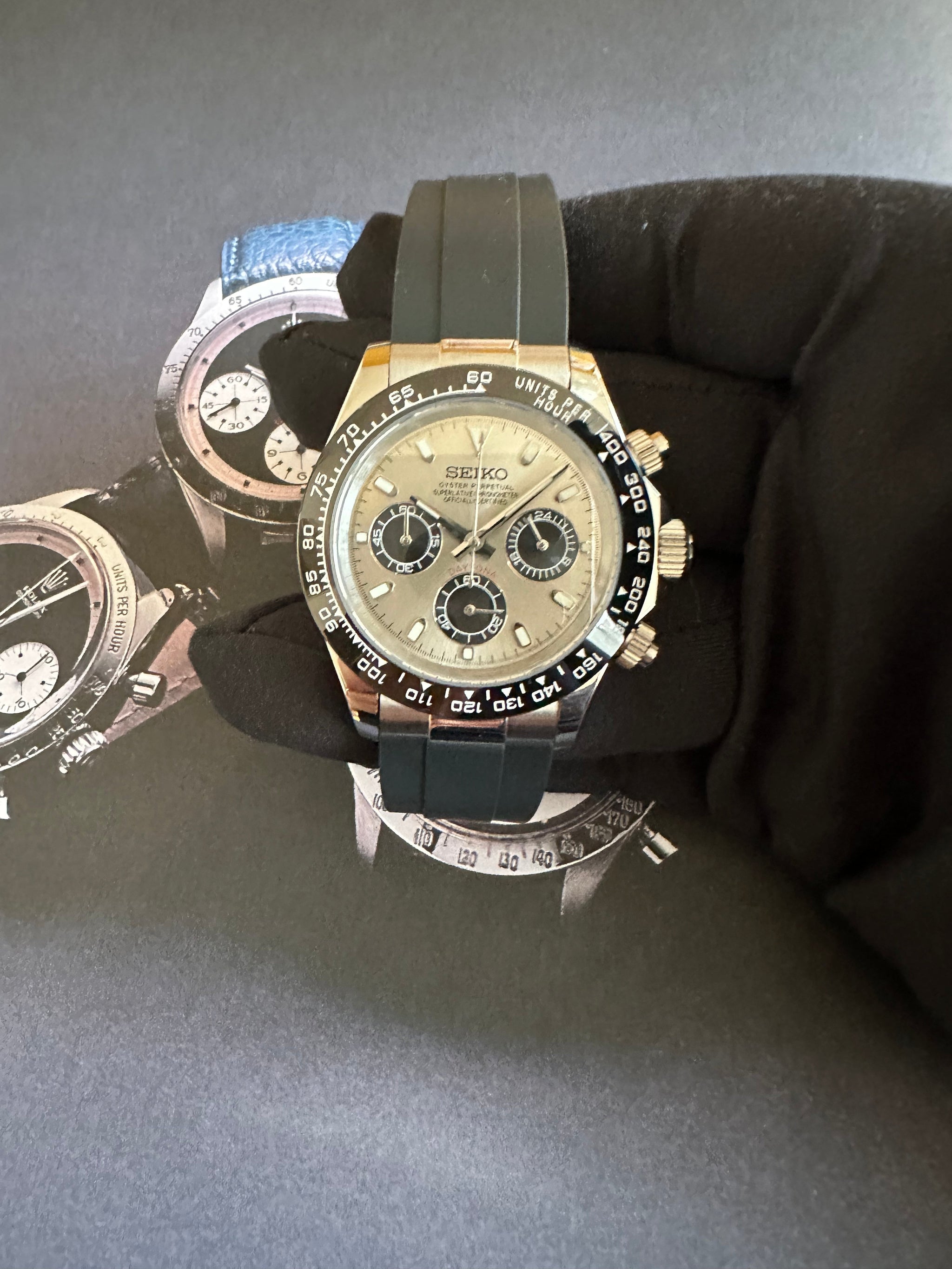 Daytona ghost seiko vk63 – Lovetomodwatches