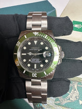 Load image into Gallery viewer, Build balances for Lewis - 2x watches - Seiko nh35 mod kermit &amp; bruce/w ceramic gmt 2 (4r36 gmt movement)
