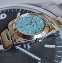 Load image into Gallery viewer, 36mm Explorer tiffany blue dial
