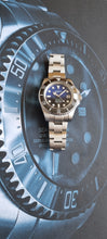 Load image into Gallery viewer, Seiko mod watch, jc limited edition deepsea! Blue to black, STUNNING!
