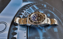 Load image into Gallery viewer, Seiko mod watch, jc limited edition deepsea! Blue to black, STUNNING!
