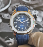 Seiko Aquanaut blue Mod